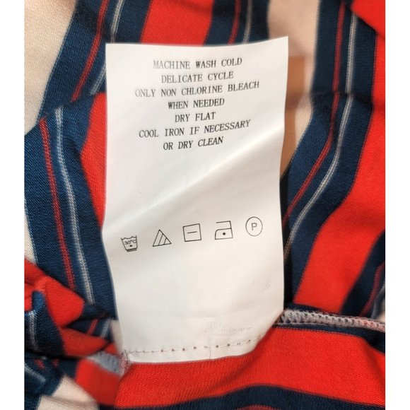 NWT Rachel Zoe Pea in the Pod Striped Maternity Mini Dress - Size M - Picture 8 of 9